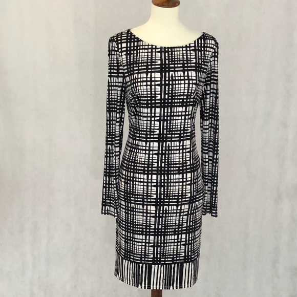 vince camuto long sleeve dress